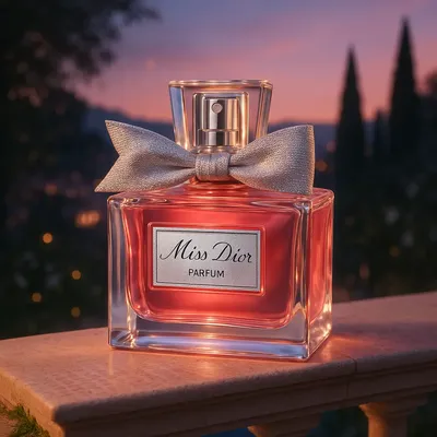 Dior Miss Dior Parfum artistic background